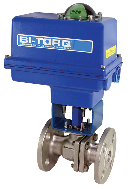 IS-2PF (150# Flanged) Electric Actuator Ball Valves
